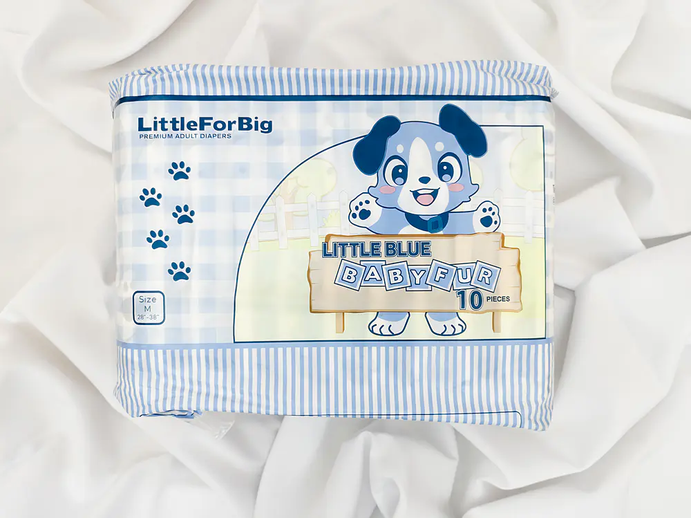 LittleForBig Little Blue BabyFur (4/5)